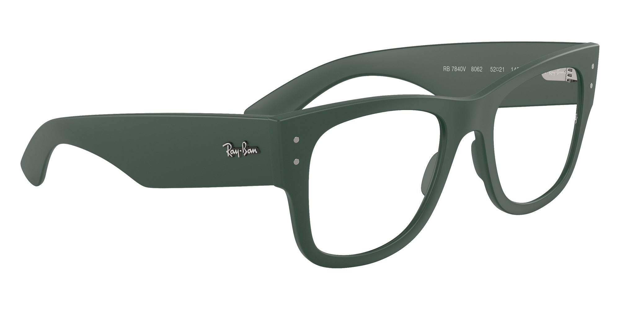 Ray-Ban® RX7840V RX7840V 8062 52 Eyeglasses - Sand Green