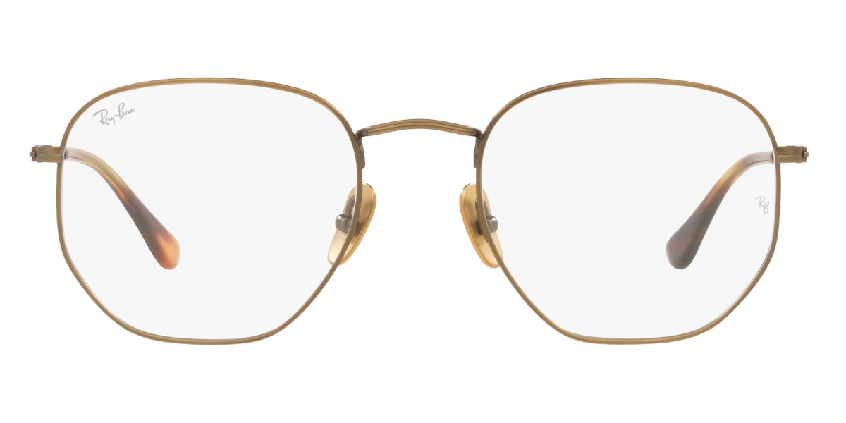 Ray-Ban® Hexagonal RX8148V RX8148V 1224 51 - Silver Eyeglasses