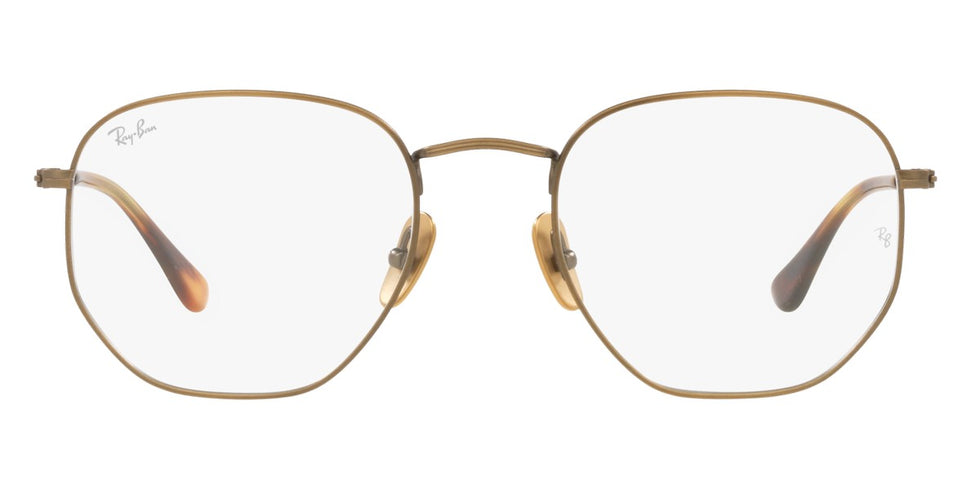 Ray-Ban® Hexagonal RX8148V RX8148V 1224 51 - Silver Eyeglasses