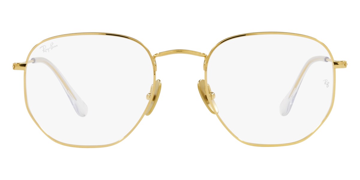 Ray-Ban® Hexagonal RX8148V RX8148V 1224 54 - Silver Eyeglasses