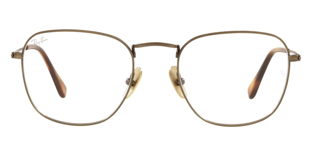 Ray-Ban® Frank RX8157V RX8157V 1222 51 - Demigloss Antique Gold Eyeglasses
