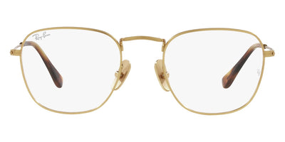 Ray-Ban® FRANK 0RX8157V RX8157V 1226 51 - Demigloss Brushed Gold Eyeglasses