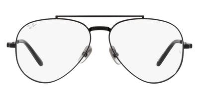 Ray-Ban® AVIATOR TITANIUM 0RX8225V RX8225V 1237 58 - Black Eyeglasses