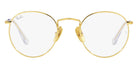 Ray-Ban® Round RX8247V RX8247V 1223 50 - Demigloss Gunmetal Eyeglasses