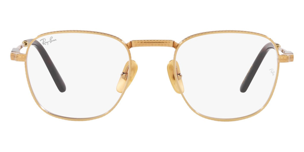 Ray-Ban® Frank Titanium RX8258V Square Eyeglasses - EuroOptica