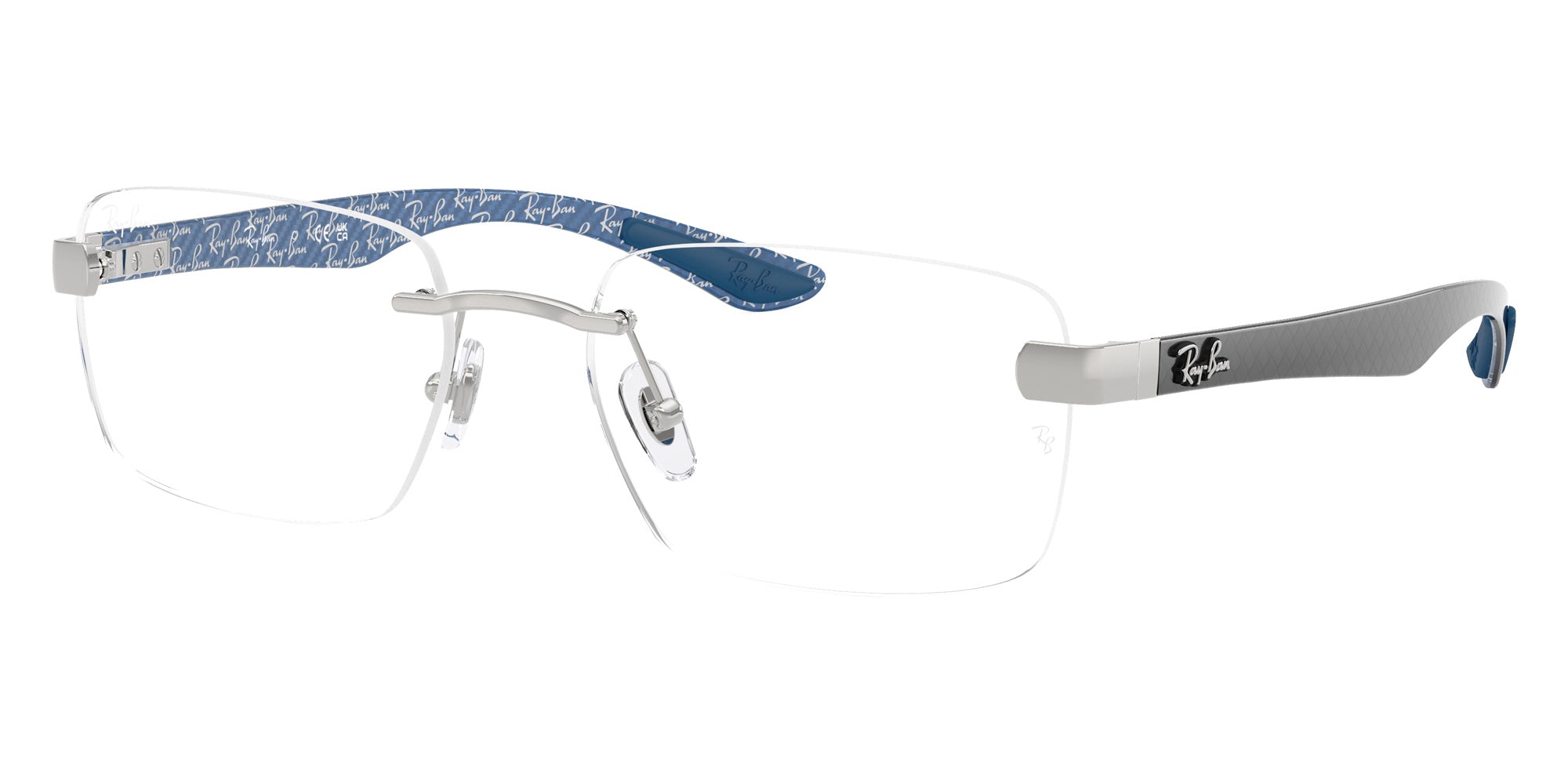 Ray-Ban® RX8423 RX8423 2501 56 Eyeglasses - Silver