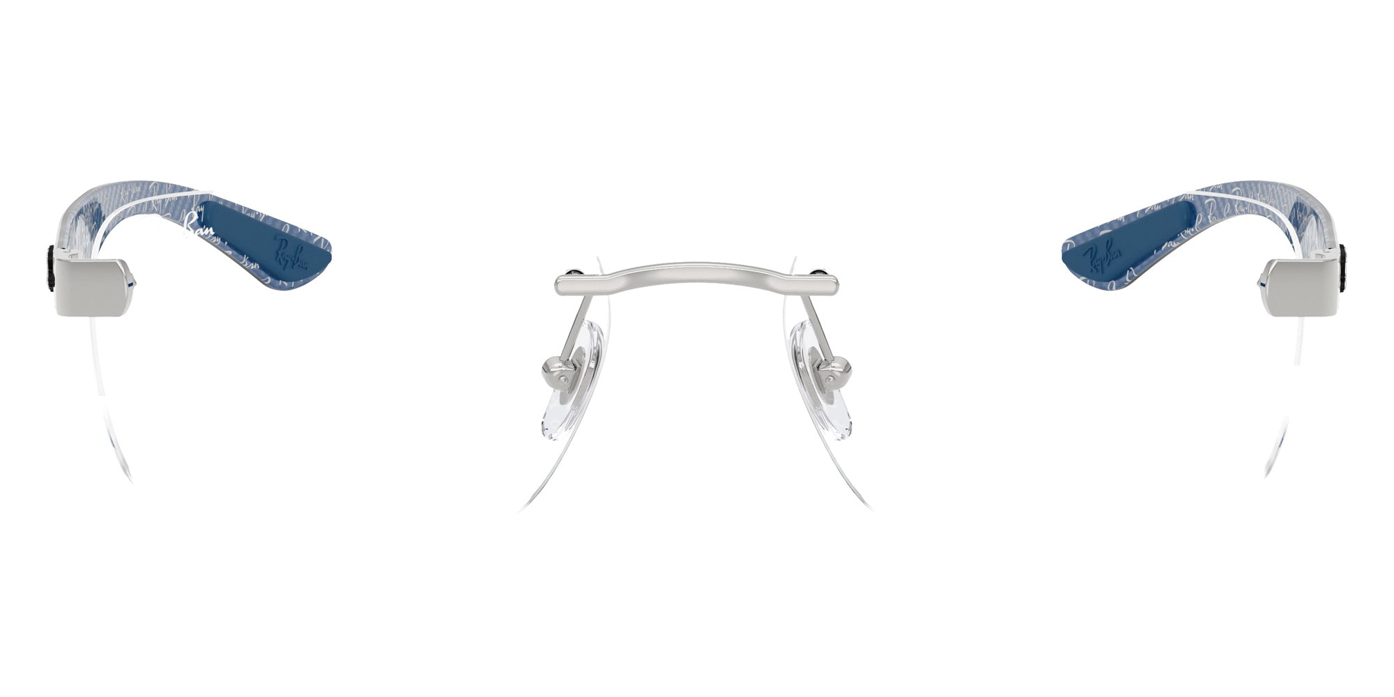 Ray-Ban® RX8423 RX8423 2501 56 Eyeglasses - Silver