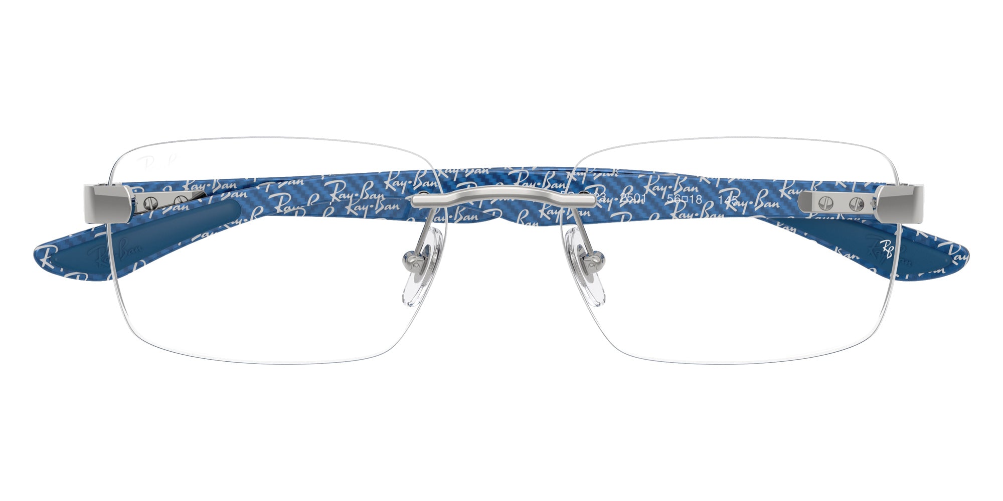 Ray-Ban® RX8423 RX8423 2501 56 Eyeglasses - Silver