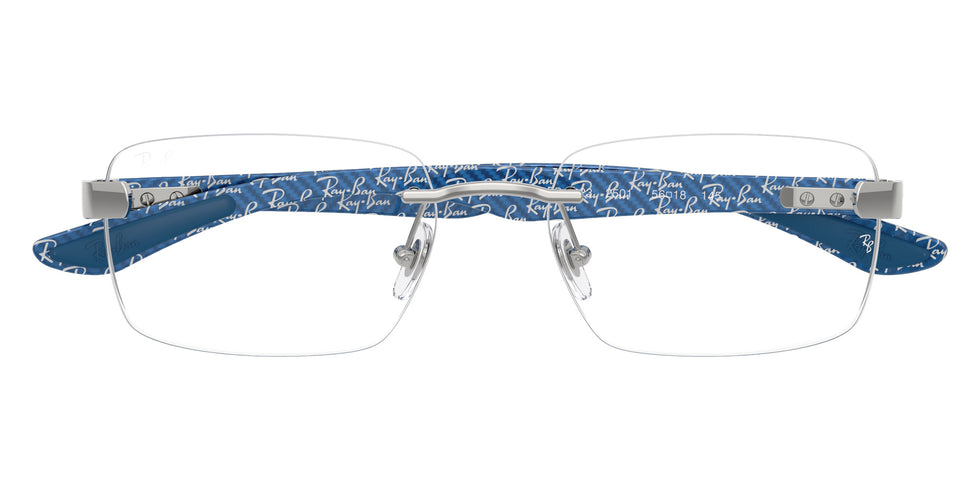 Ray-Ban® RX8423 RX8423 2501 56 Eyeglasses - Silver