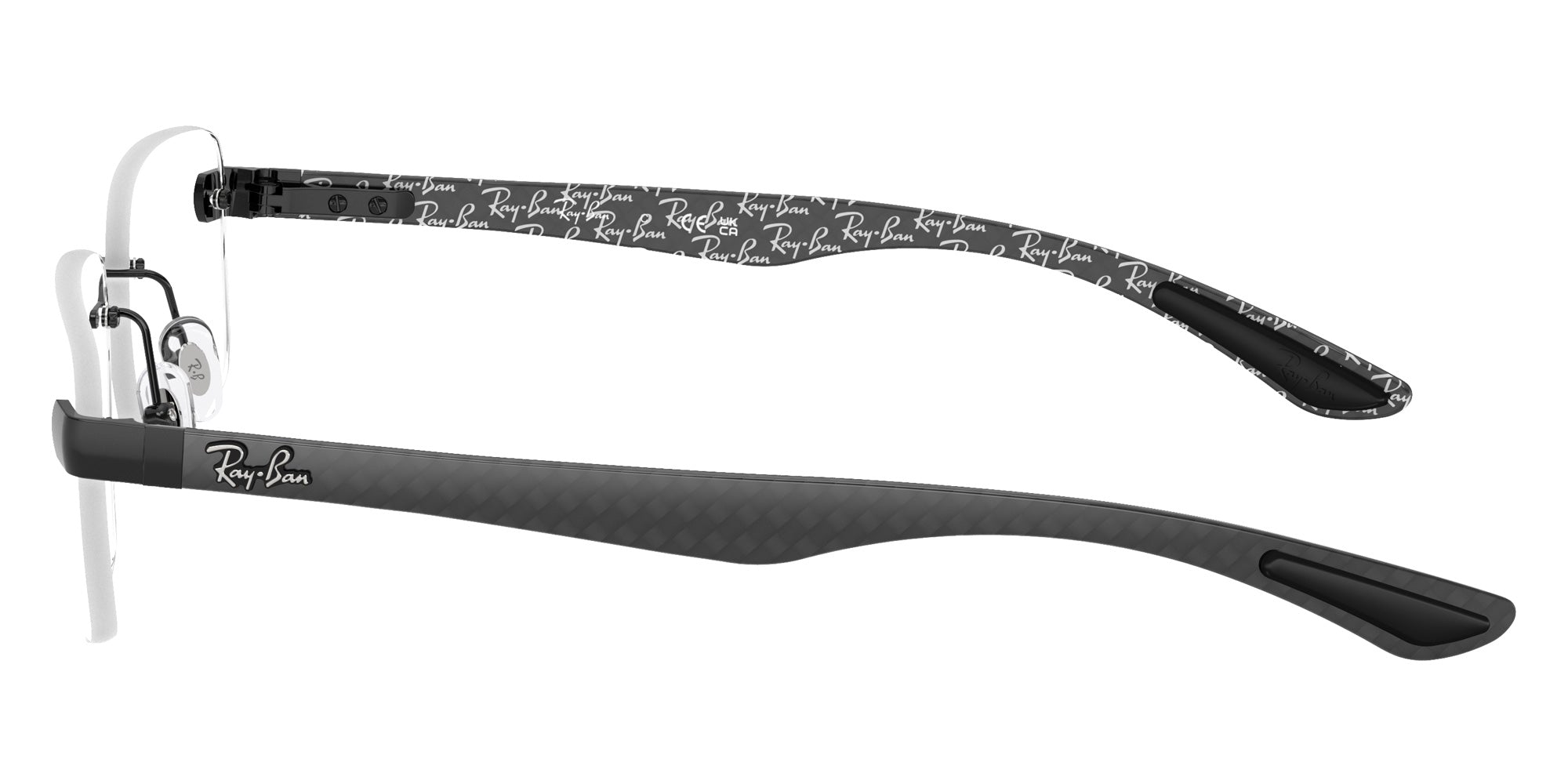 Ray-Ban® RX8423 RX8423 2509 56 Eyeglasses - Black
