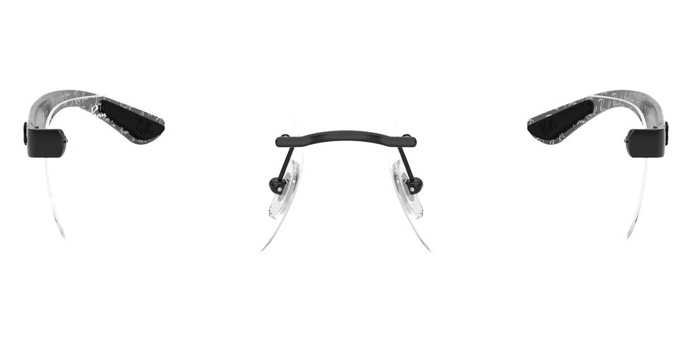 Ray-Ban® RX8423 RX8423 2509 56 Eyeglasses - Black