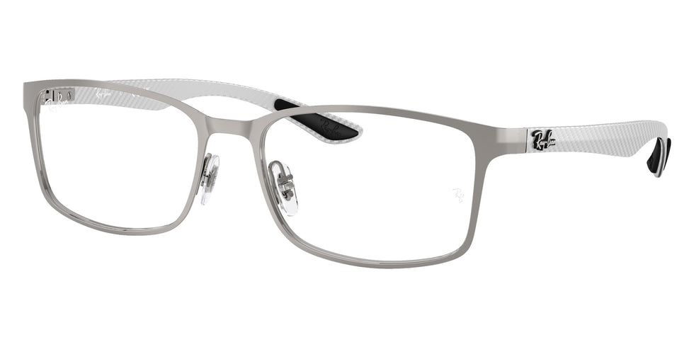 Ray-Ban® RX8424 RX8424 2502 57 Eyeglasses - Gunmetal