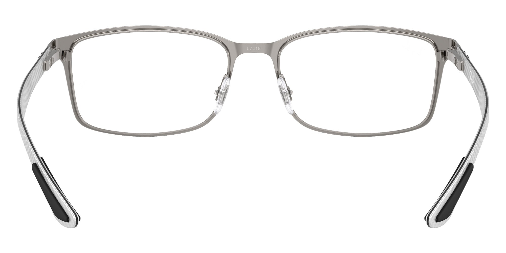 Ray-Ban® RX8424 RX8424 2502 57 Eyeglasses - Gunmetal