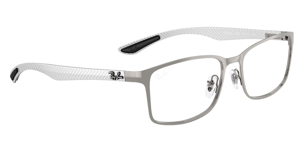 Ray-Ban® RX8424 RX8424 2502 57 Eyeglasses - Gunmetal