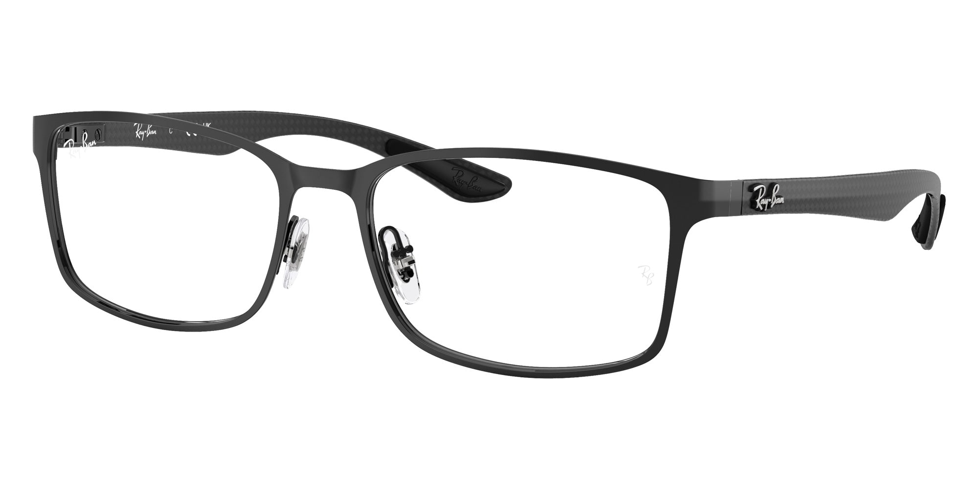 Ray-Ban® RX8424 RX8424 2509 55 Eyeglasses - Black