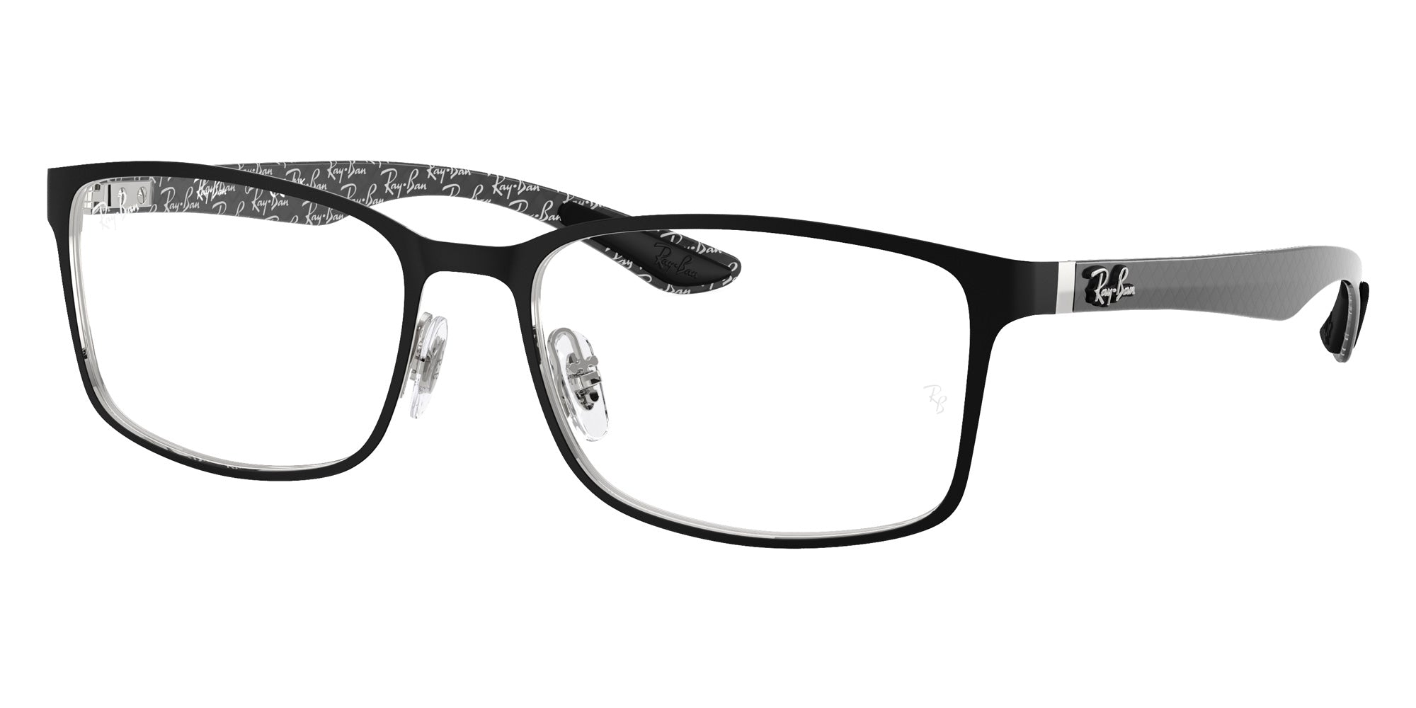Ray-Ban® RX8424 RX8424 2997 57 Eyeglasses - Silver