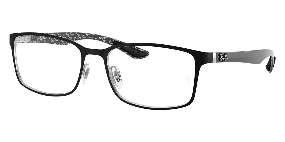 Ray-Ban® RX8424 RX8424 2997 57 Eyeglasses - Silver