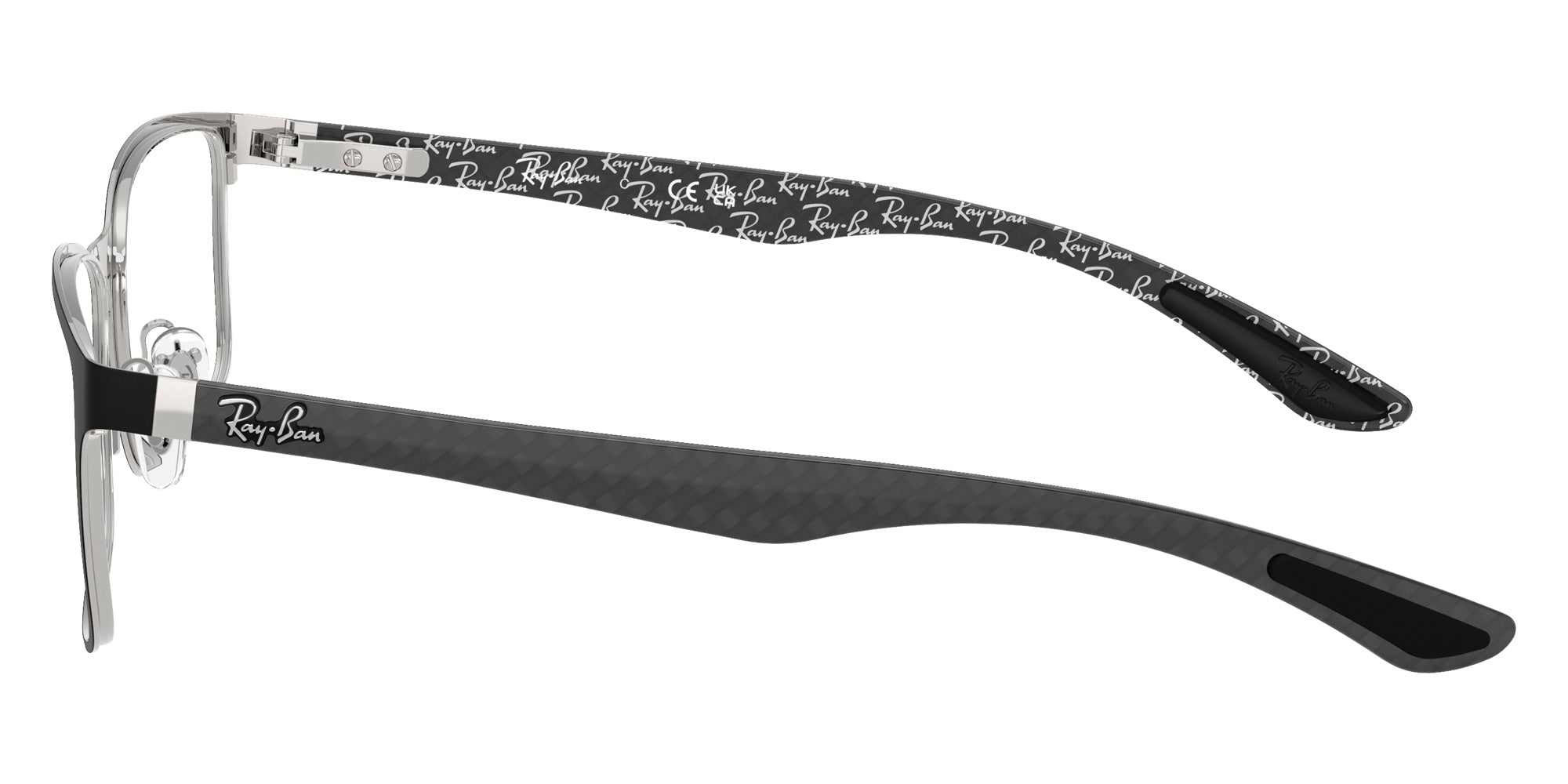 Ray-Ban® RX8424 RX8424 2997 57 Eyeglasses - Silver