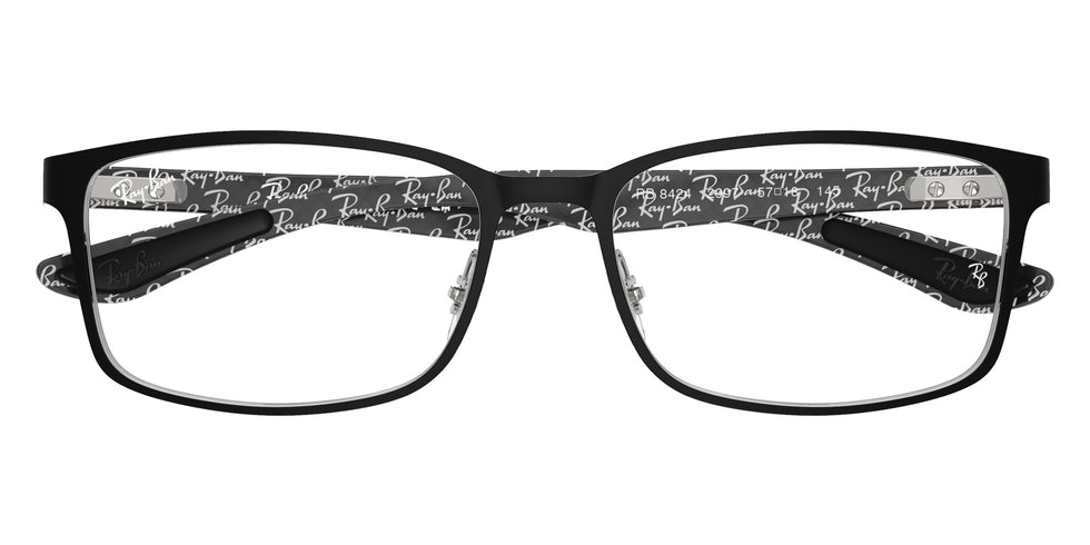 Ray-Ban® RX8424 RX8424 2997 57 Eyeglasses - Silver