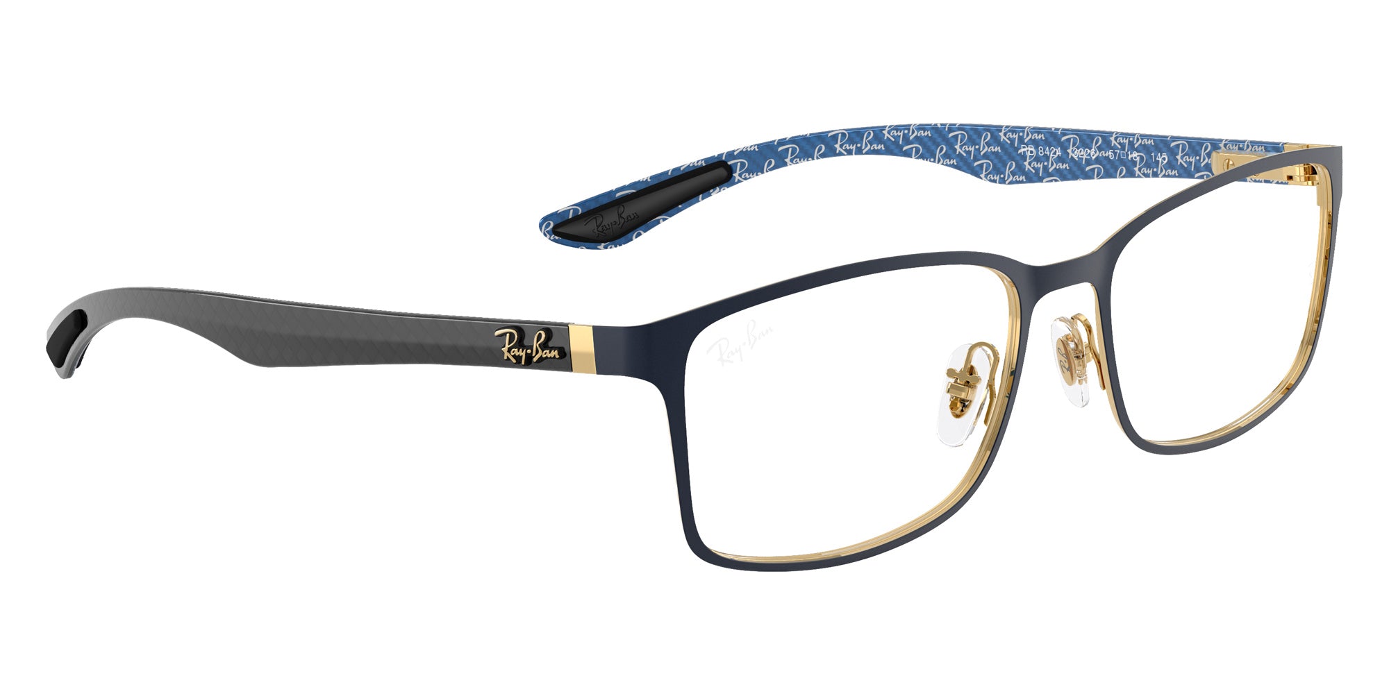 Ray-Ban® RX8424 RX8424 3226 57 Eyeglasses - Arista Gold