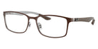 Ray-Ban® RX8424 RX8424 3227 57 Eyeglasses - Gunmetal