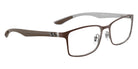 Ray-Ban® RX8424 RX8424 3227 57 Eyeglasses - Gunmetal