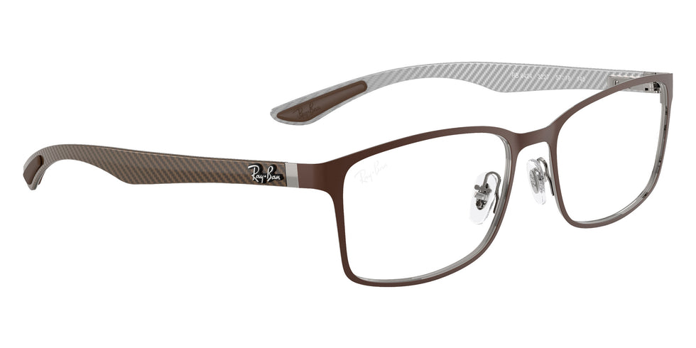 Ray-Ban® RX8424 RX8424 3227 57 Eyeglasses - Gunmetal