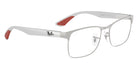 Ray-Ban® RX8425M RX8425M F131 55 Eyeglasses - Matte Silver