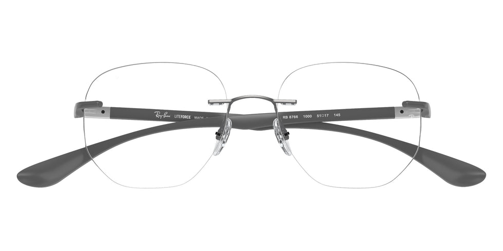 Ray-Ban® RX8766 RX8766 1000 51 Eyeglasses - Sand Gray