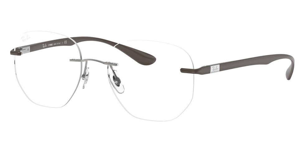 Ray-Ban® RX8766 RX8766 1131 51 Eyeglasses - Sand Brown