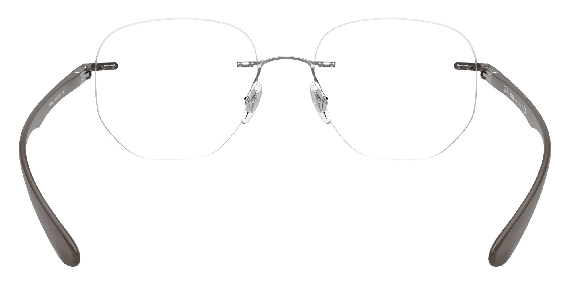 Ray-Ban® RX8766 RX8766 1131 51 Eyeglasses - Sand Brown