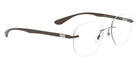 Ray-Ban® RX8766 RX8766 1131 51 Eyeglasses - Sand Brown