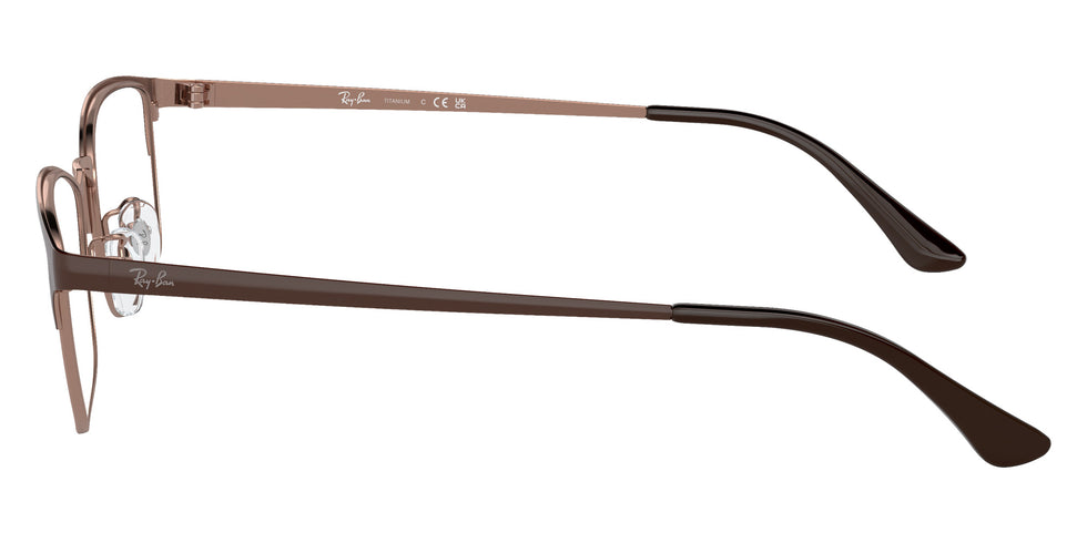 Ray-Ban® RX8772D RX8772D 1240 56 Eyeglasses - Brown On Copper