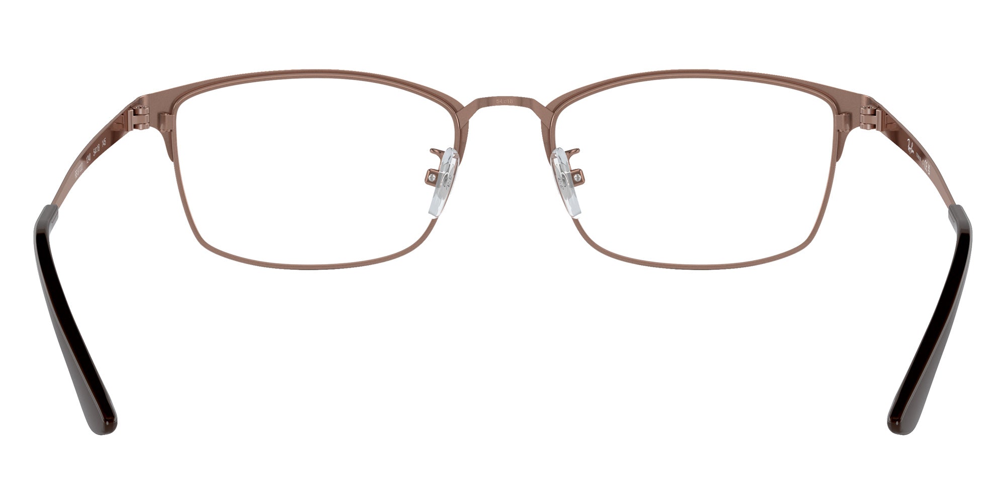 Ray-Ban® RX8772D RX8772D 1240 56 Eyeglasses - Brown On Copper
