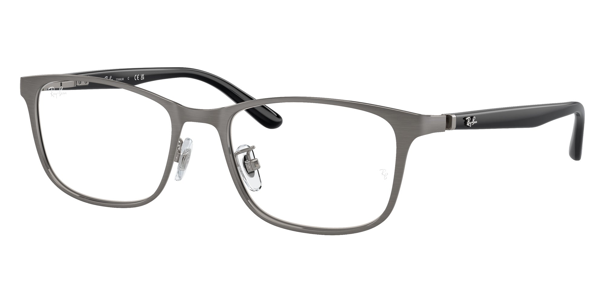 Ray-Ban® RX8773D RX8773D 1047 53 Eyeglasses - Gunmetal