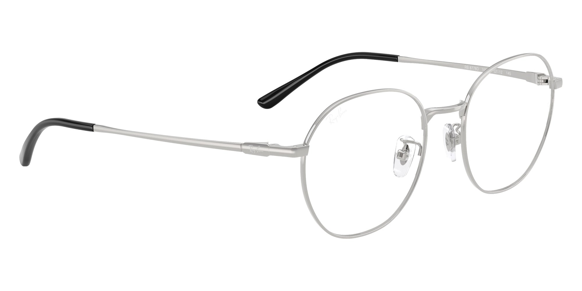 Ray-Ban® RX8778D RX8778D 1002 52 Eyeglasses - Silver