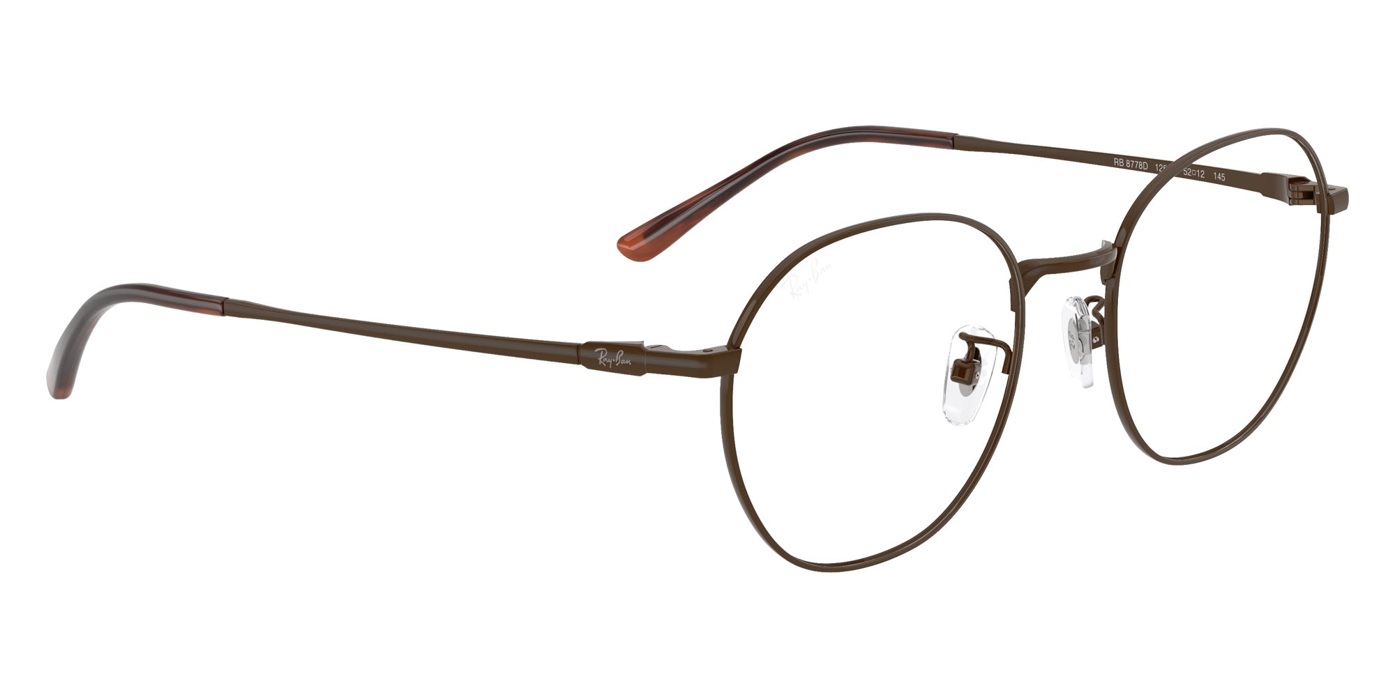 Ray-Ban® RX8778D RX8778D 1254 52 Eyeglasses - Brown