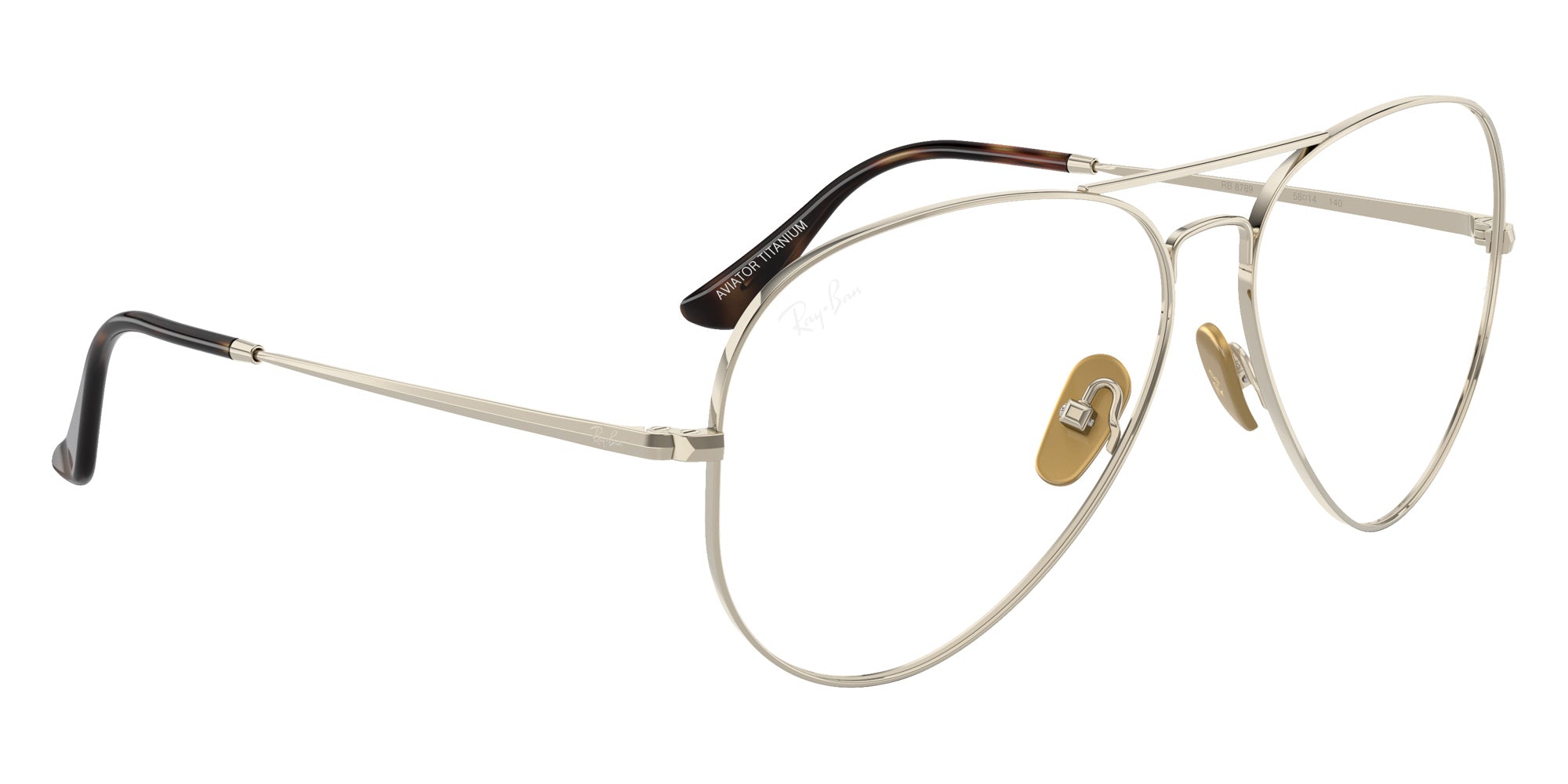 Ray-Ban® RX8789 RX8789 1246 58 Eyeglasses - Arista Gold
