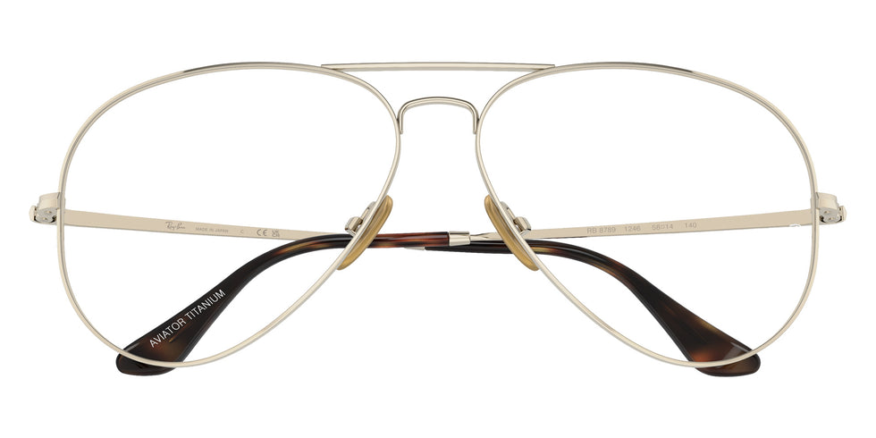 Ray-Ban® RX8789 RX8789 1246 58 Eyeglasses - Arista Gold
