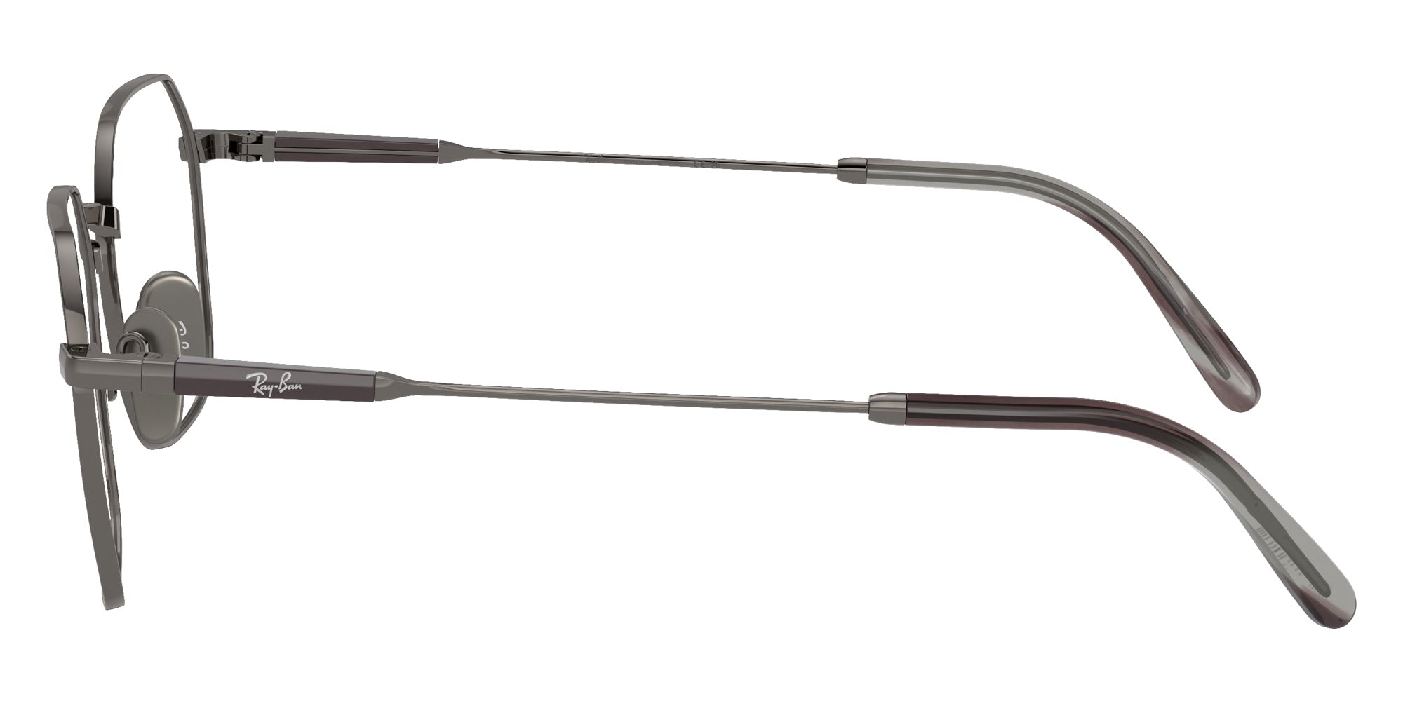 Ray-Ban® RX8794 RX8794 1000 53 Eyeglasses - Gunmetal