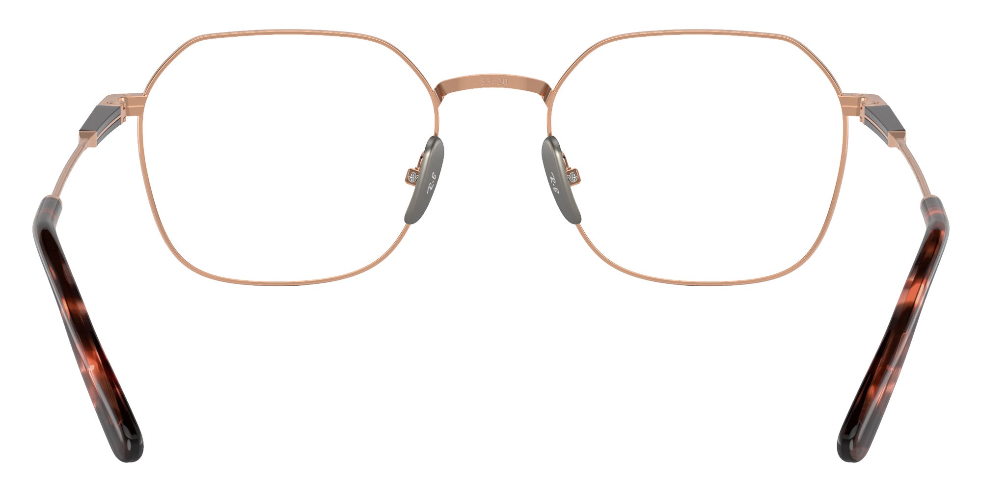 Ray-Ban® RX8794 RX8794 1245 53 Eyeglasses - Light Brown