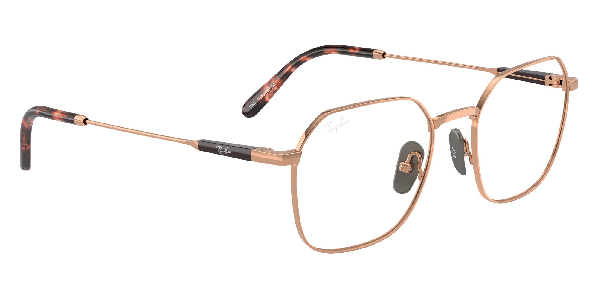 Ray-Ban® RX8794 RX8794 1245 53 Eyeglasses - Light Brown