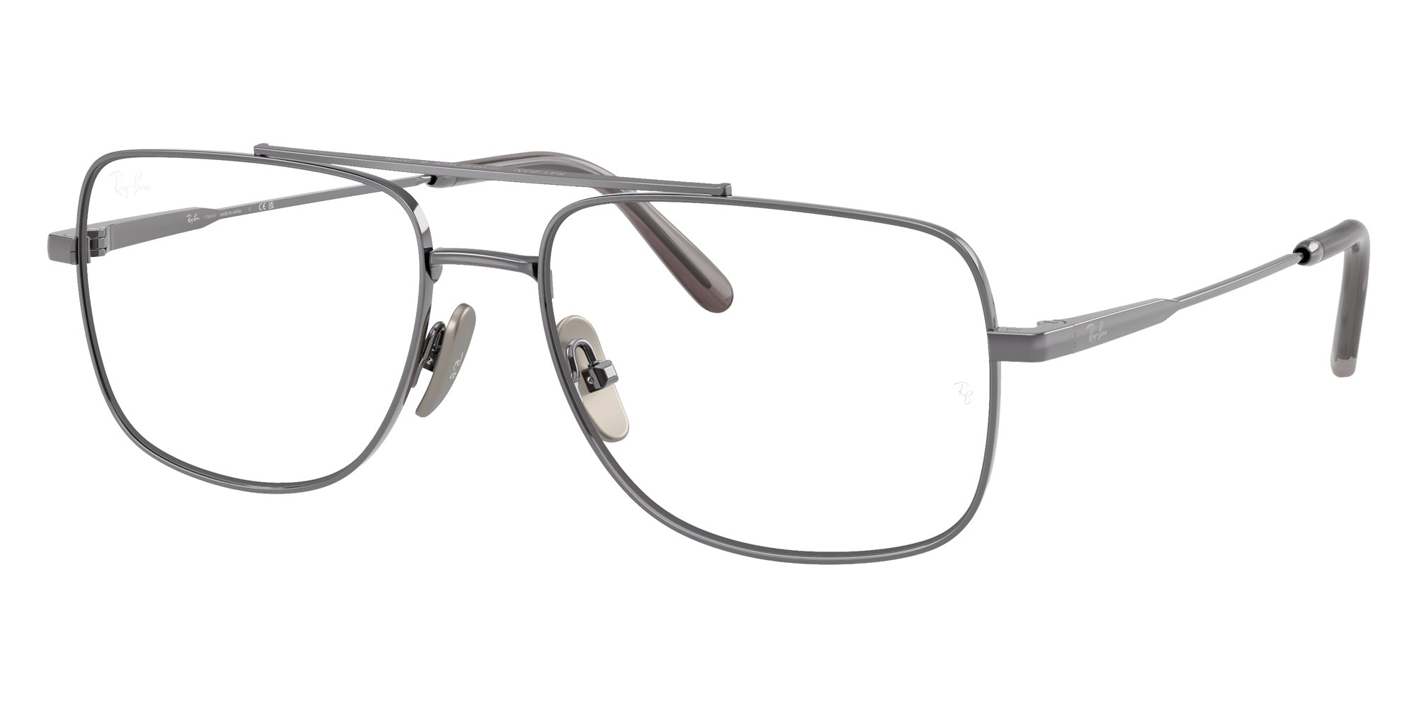 Ray-Ban® RX8797 RX8797 1000 58 Eyeglasses - Gunmetal