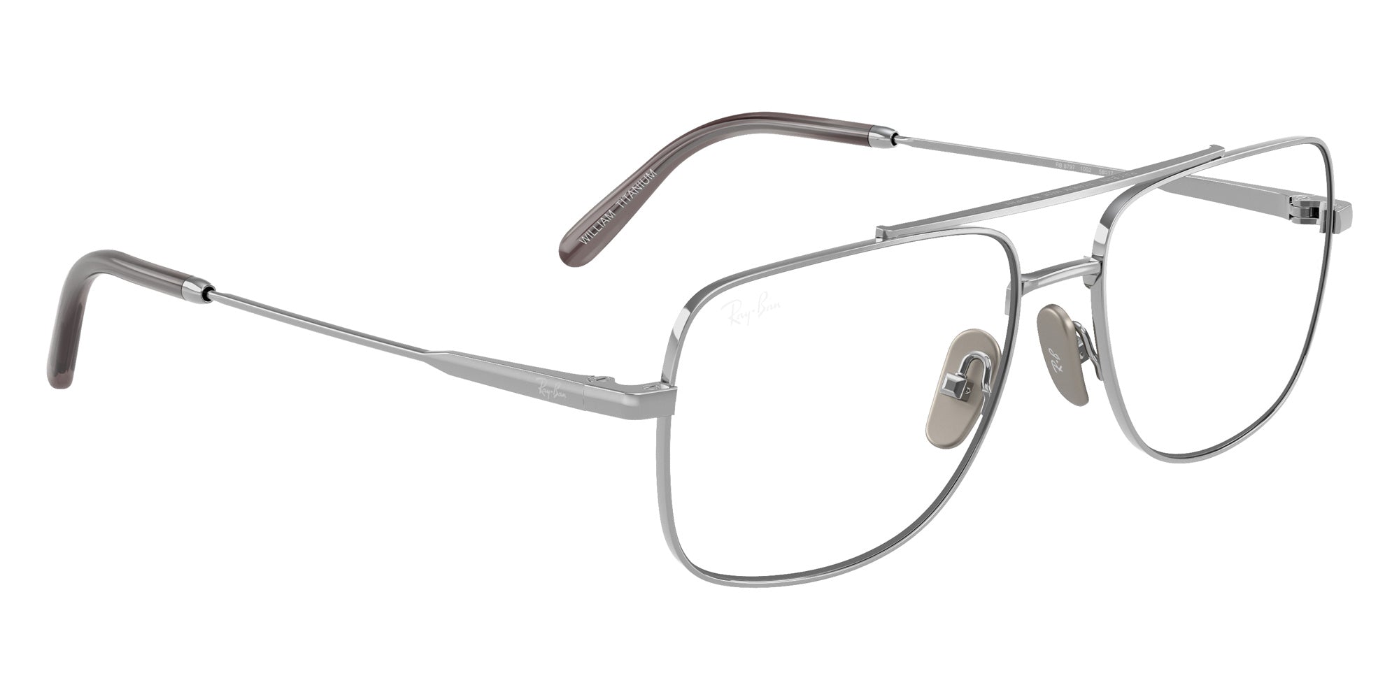 Ray-Ban® RX8797 RX8797 1002 58 Eyeglasses - Silver