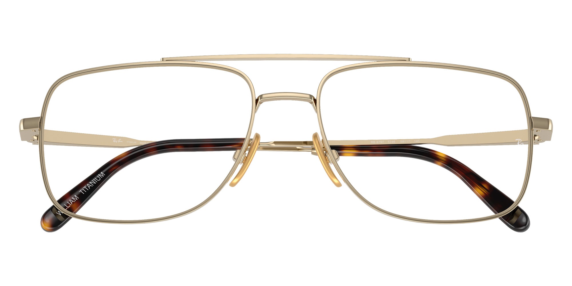 Ray-Ban® RX8797 RX8797 1246 58 Eyeglasses - Arista Gold