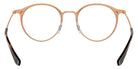 Ray-Ban® RY1053 RY1053 4092 45 Eyeglasses - Brown On Rose Gold