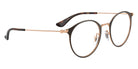 Ray-Ban® RY1053 RY1053 4092 45 Eyeglasses - Brown On Rose Gold
