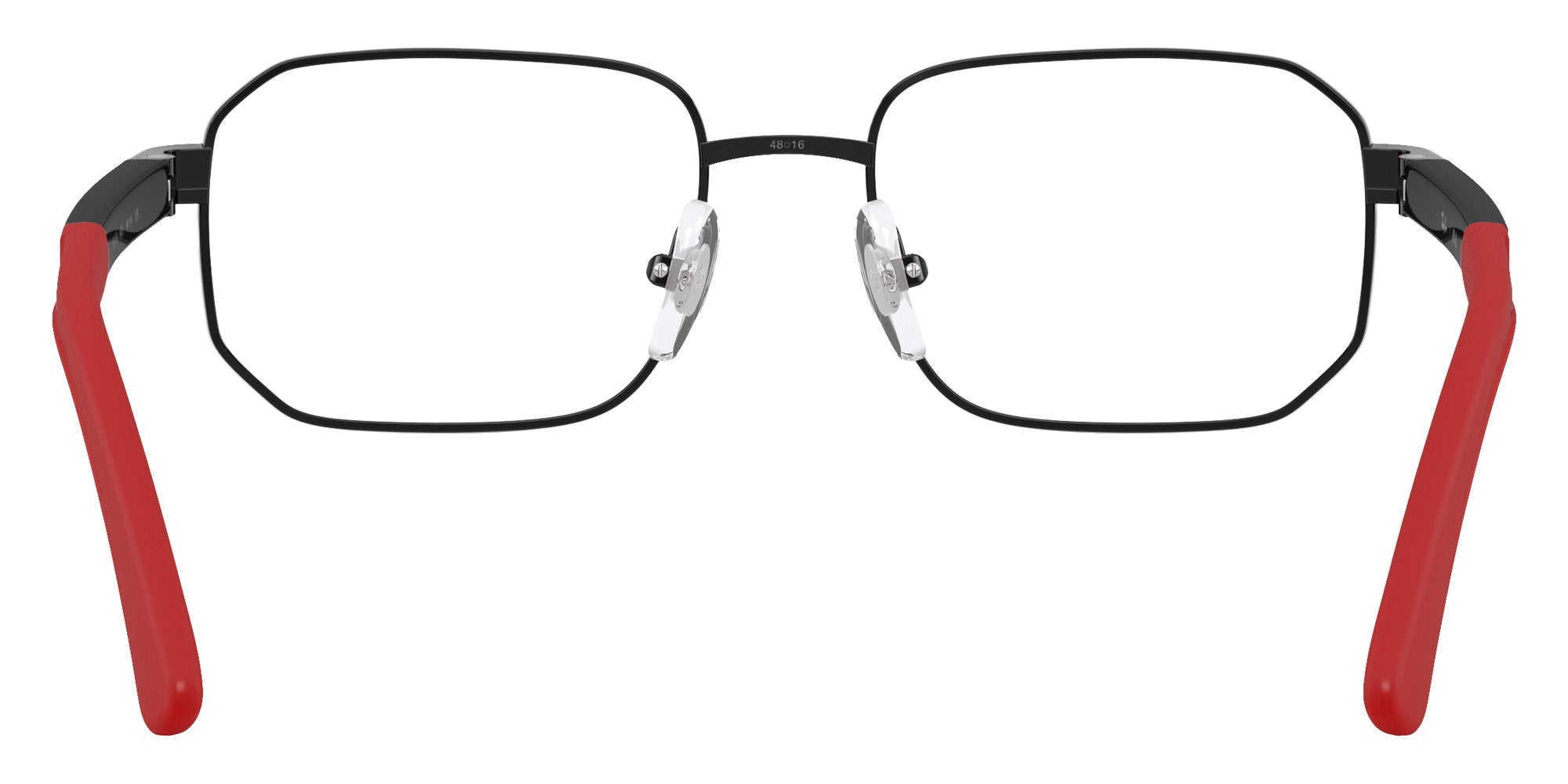 Ray-Ban® RY1060 RY1060 4005 46 Eyeglasses - Black On Rubber Red