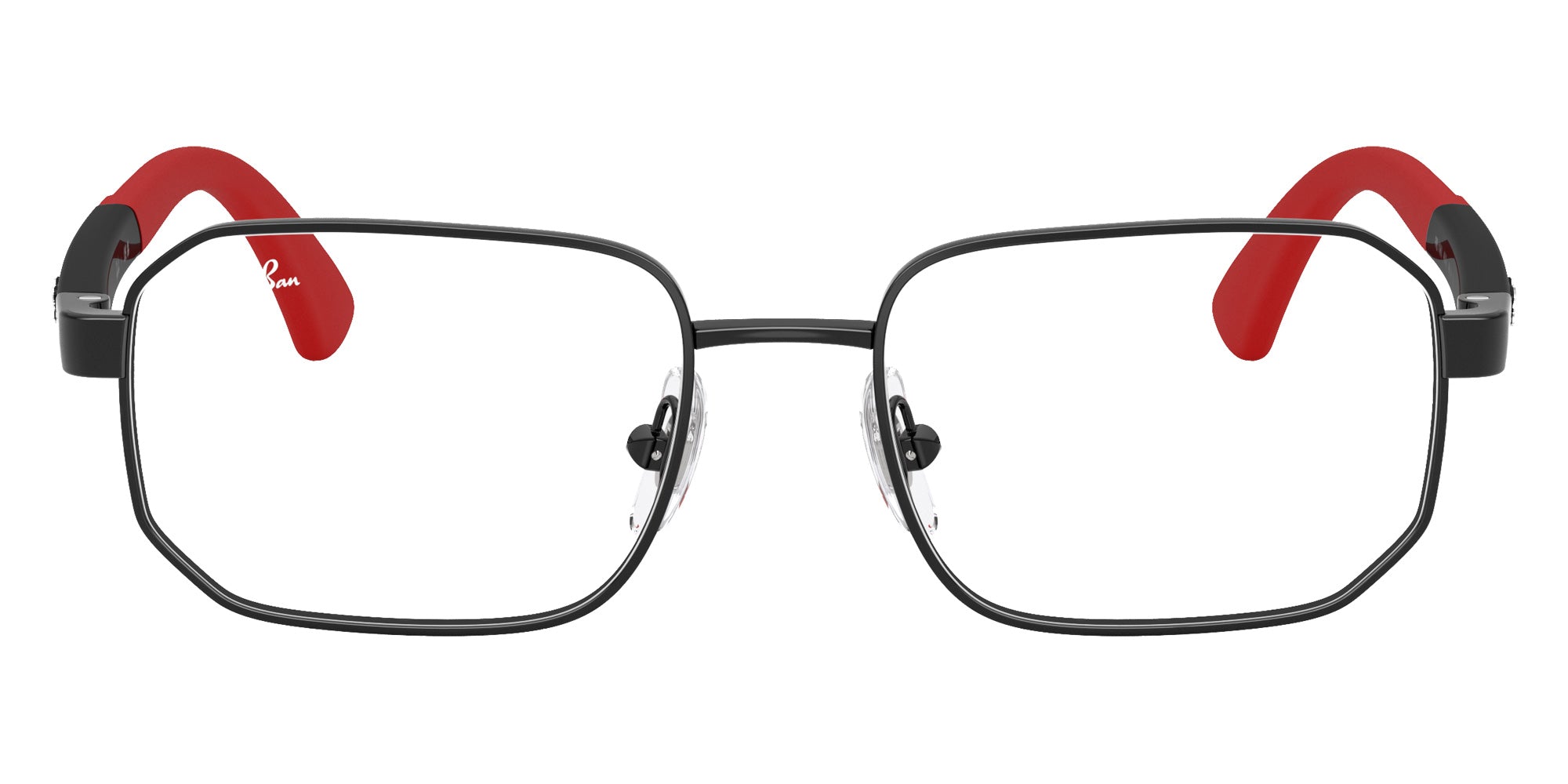 Ray-Ban® RY1060 RY1060 4005 46 Eyeglasses - Black On Rubber Red