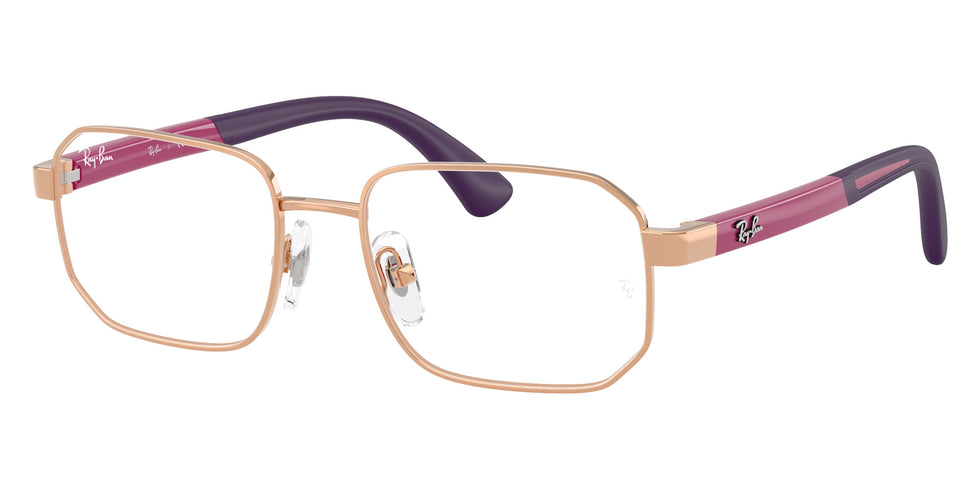 Ray-Ban® RY1060 RY1060 4089 48 Eyeglasses - Fucsia On Rubber Violet